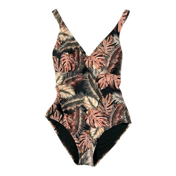 Hurley Women's 4 Way Stretch One Piece UPF 50+ Swimsuit - Picture 1 of 7